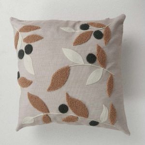 Lněný povlak na polštář 43x43 cm Sonbahar – Mioli Decor