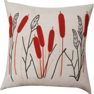 Lněný povlak na polštář 43x43 cm Straw – Mioli Decor