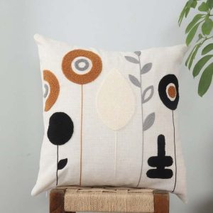 Lněný povlak na polštář 43x43 cm Sunflower – Mioli Decor