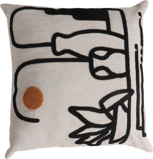 Lněný povlak na polštář 43x43 cm Winter Sun – Mioli Decor