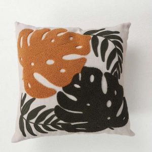 Lněný dekorační polštář 43x43 cm – Mioli Decor