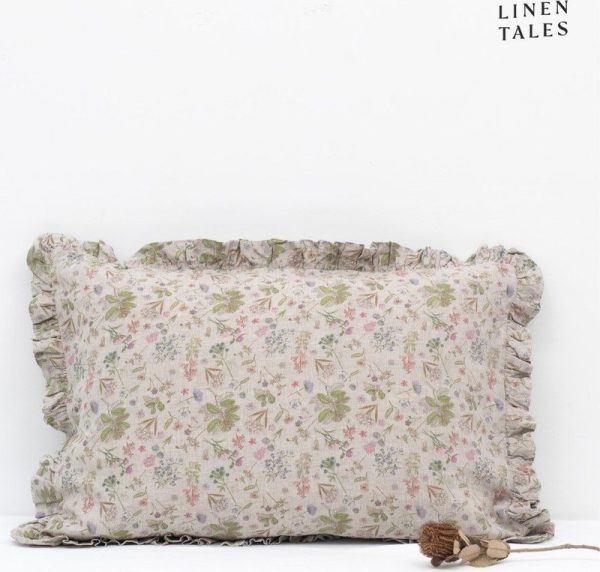 Lněný povlak na polštář 40x40 cm Botany 2 – Linen Tales