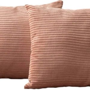 Manšestrové povlaky na polštáře v sadě 2 ks 43x43 cm – Mioli Decor