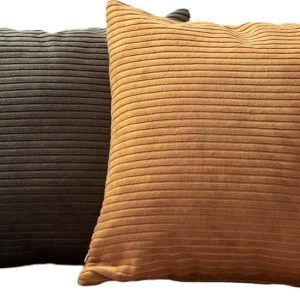 Manšestrové povlaky na polštáře v sadě 2 ks 43x43 cm – Mioli Decor