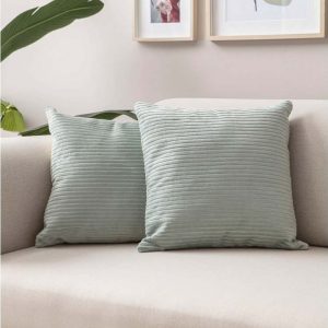 Manšestrové povlaky na polštáře v sadě 2 ks 43x43 cm – Mioli Decor