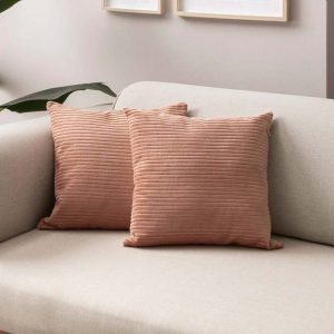 Manšestrové povlaky na polštáře v sadě 2 ks 43x43 cm – Mioli Decor