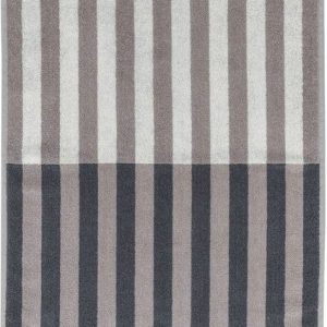 Modro-šedý ručník z bio bavlny 50x90 cm Disorder – Mette Ditmer Denmark
