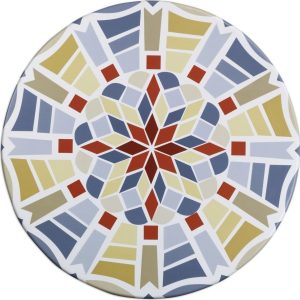 Omyvatelný ubrus ø 85 cm Mosaic – Maximex