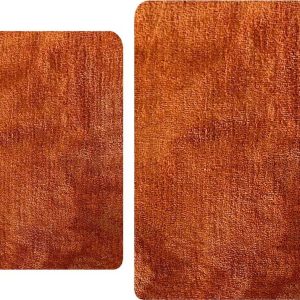 Oranžové koupelnové předložky v sadě 2 ks 60x100 cm Colors Of – Foutastic