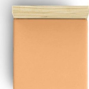 Oranžové napínací bavlněné prostěradlo 140x200 cm – Mijolnir