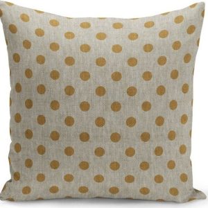 Polštář s výplní Kate Louise Dotty Yellow