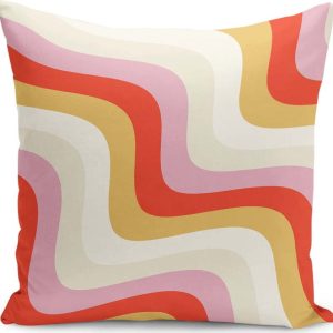 Povlak na polštář 43x43 cm Creamy Raspberry Swirl – Mila Home