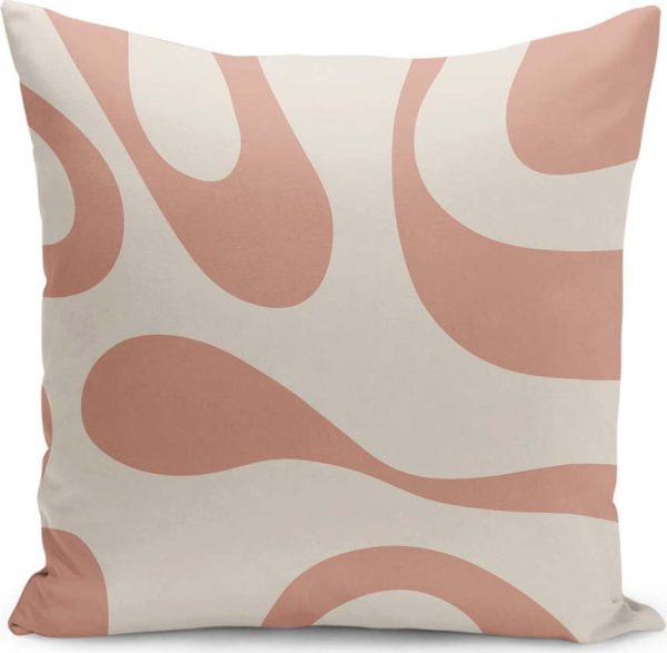 Povlak na polštář 43x43 cm Strawberry Latte – Mila Home
