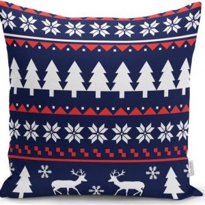 Povlak na polštář s vánočním motivem 43x43 cm – Mila Home