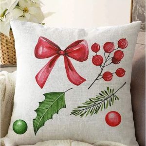 Povlak na polštář s vánočním motivem 43x43 cm – Mila Home