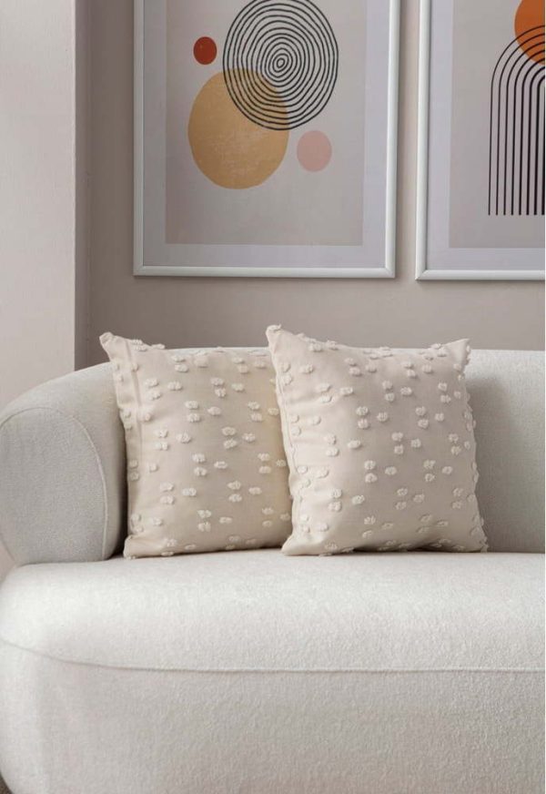 Povlaky na polštáře v sadě 2 ks 43x43 cm Tuffet – Mioli Decor