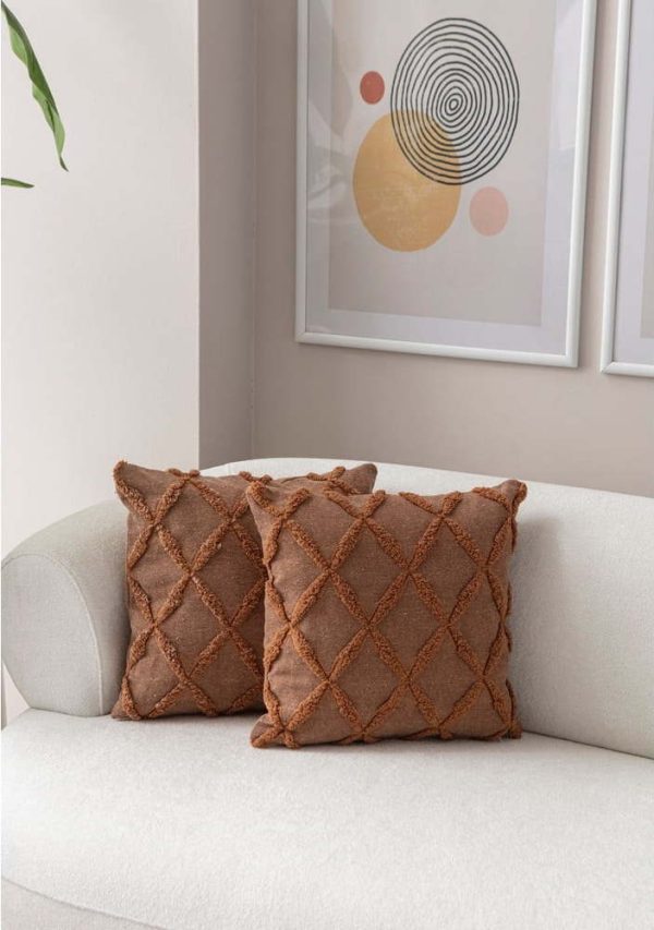 Povlaky na polštáře v sadě 2 ks 43x43 cm Tuffet – Mioli Decor