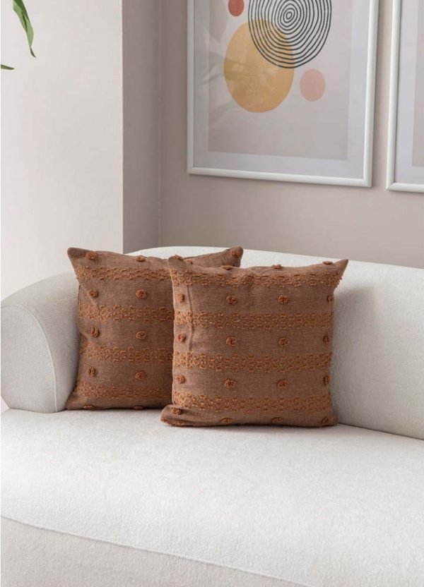 Povlaky na polštáře v sadě 2 ks 43x43 cm Tuffet – Mioli Decor
