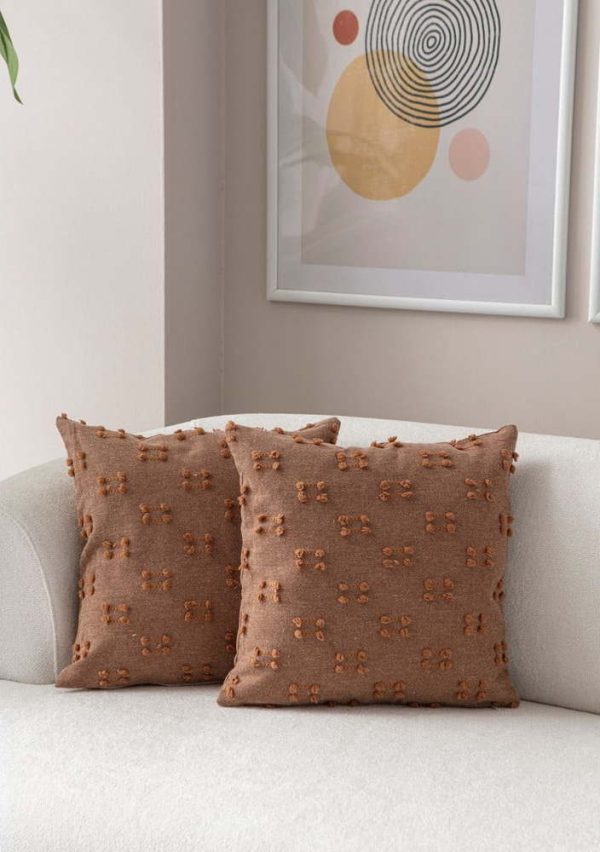 Povlaky na polštáře v sadě 2 ks 43x43 cm Tuffet – Mioli Decor