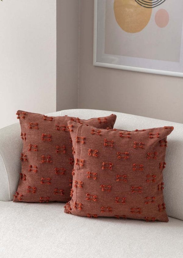 Povlaky na polštáře v sadě 2 ks 43x43 cm Tuffet – Mioli Decor