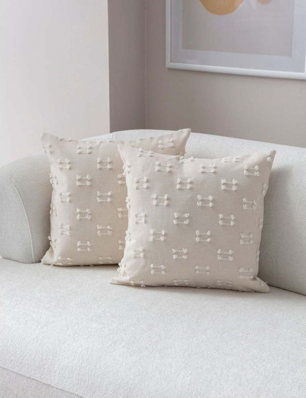 Povlaky na polštáře v sadě 2 ks 43x43 cm Tuffet – Mioli Decor