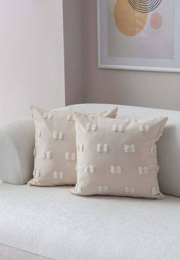 Povlaky na polštáře v sadě 2 ks 43x43 cm Tuffet – Mioli Decor