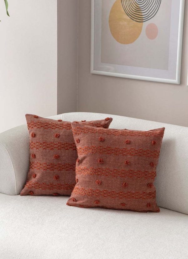 Povlaky na polštáře v sadě 2 ks 43x43 cm Tuffet – Mioli Decor