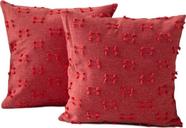 Povlaky na polštáře v sadě 2 ks 43x43 cm Tuffet – Mioli Decor