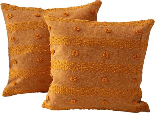 Povlaky na polštáře v sadě 2 ks 43x43 cm Tuffet – Mioli Decor