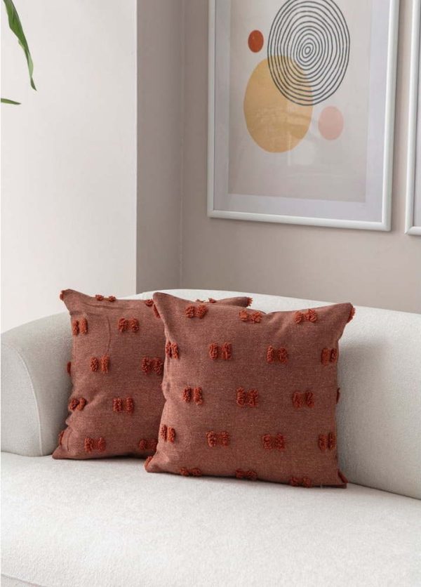 Povlaky na polštáře v sadě 2 ks 43x43 cm Tuffet – Mioli Decor