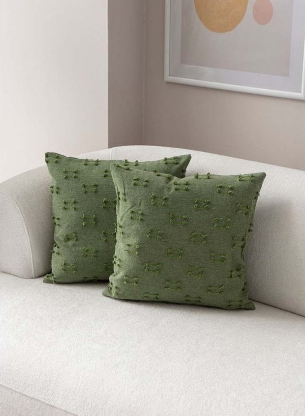 Povlaky na polštáře v sadě 2 ks 43x43 cm Tuffet – Mioli Decor