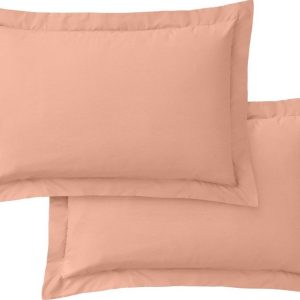 Povlaky na polštáře z bavlněného perkálu v sadě 2 ks 50x75 cm Cotton Percale – Bianca