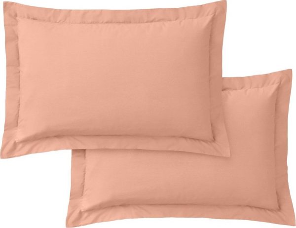 Povlaky na polštáře z bavlněného perkálu v sadě 2 ks 50x75 cm Cotton Percale – Bianca