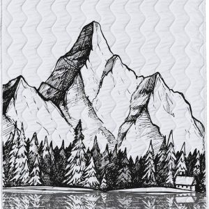 Prošívaná deka a povlak na polštář v sadě z bavlněného saténu 140x200 cm – Butter Kings