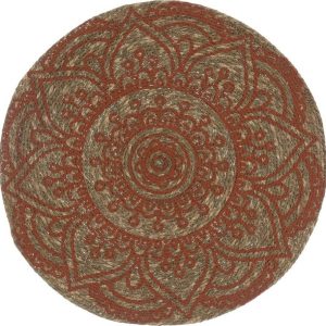 Prostírání z vodního hyacintu ø 38 cm Mandala – Ixia