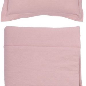 Růžová souprava do postýlky Stars – Malomi Kids