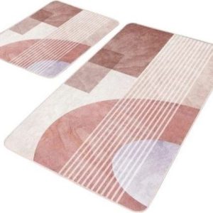 Sametové koupelnové předložky v sadě 2 ks 60x100 cm – Mila Home