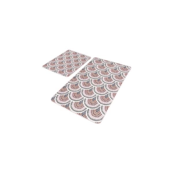 Sametové koupelnové předložky v sadě 2 ks 60x100 cm – Mila Home