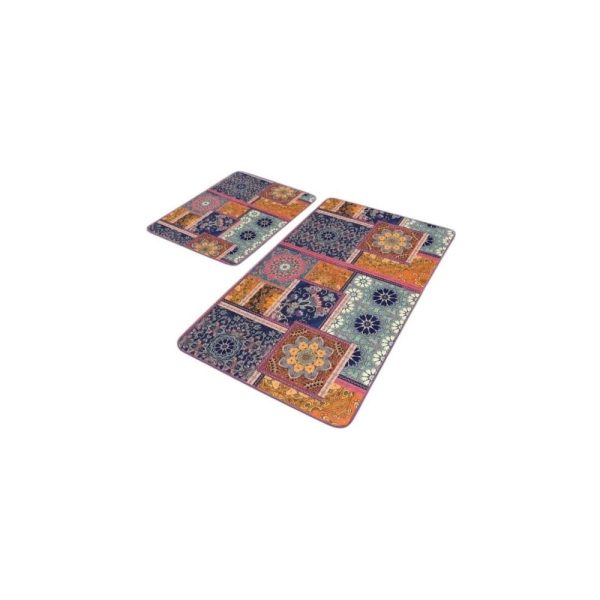 Sametové koupelnové předložky v sadě 2 ks 60x100 cm – Mila Home