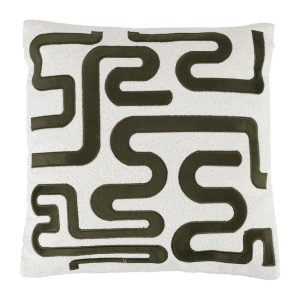 Sametový dekorační polštář 40x40 cm Ayur – White Label