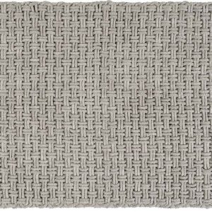 Šedá textilní koupelnová předložka 50x80 cm Ecoli – Wenko