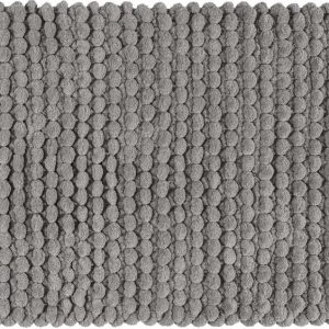 Šedá textilní koupelnová předložka 50x80 cm Solivo – Wenko