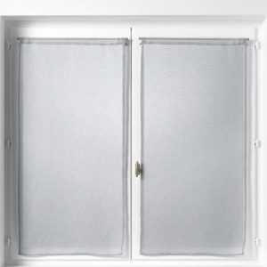 Šedé voálové záclony v sadě 2 ks 60x90 cm Sandra – douceur d'intérieur