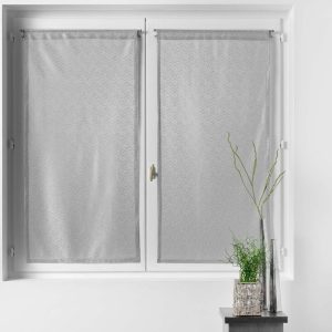 Šedé záclony v sadě 2 ks 60x90 cm Castille – douceur d'intérieur