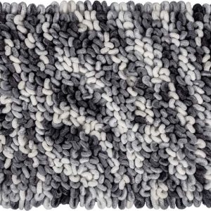 Šedomodrá textilní koupelnová předložka 60x90 cm Lerici – Wenko