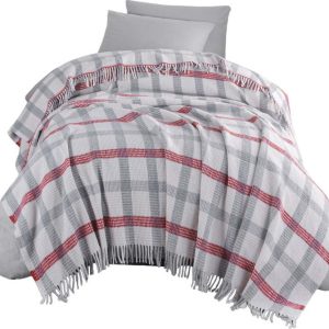 Šedý přehoz 150x200 cm Warm Soft – Mijolnir