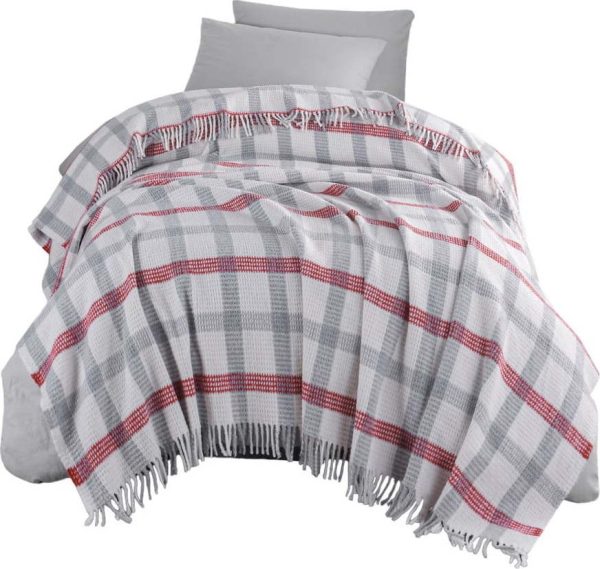 Šedý přehoz 150x200 cm Warm Soft – Mijolnir