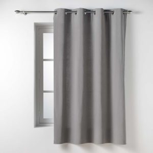 Šedý závěs 135x180 cm Twily – douceur d'intérieur