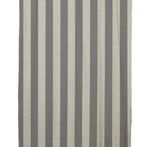 Šedý závěs Really Nice Things Cortina Hogar Grey Stripes