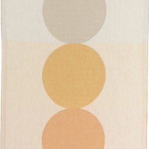 Utěrka s příměsí lnu 46x66 cm Otto Ochre – Pappelina
